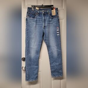 Levis 501 Original Men's Blue Jeans 32x30 High Rise Straight Leg Nwt